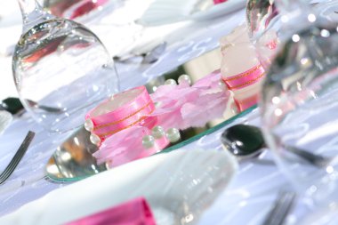 Düğün dekorasyon çeşitli gölgede