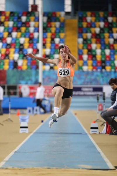 Campeonato Turco de Atletismo Indoor Turco — Fotografia de Stock