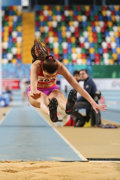 トゥルクセル トルコの屋内陸上競技選手権大会 — ストック写真