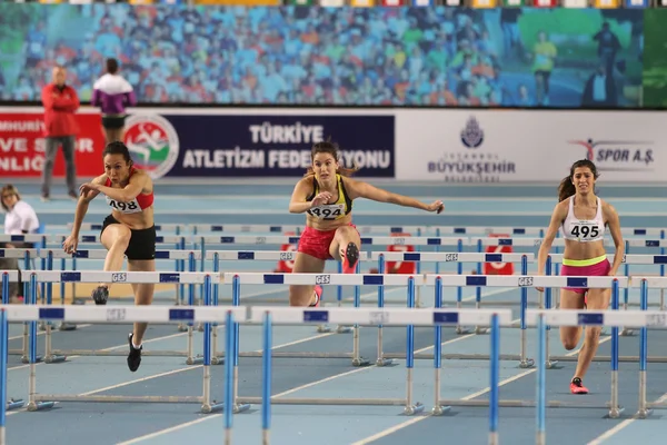 Turkcell Türk kapalı Atletizm Şampiyonası — Stok fotoğraf