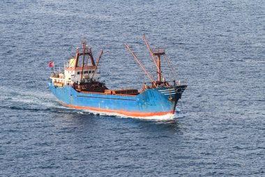 Kargo gemisiyle Istanbul