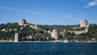 Rumeli Kalesi boğaz boğaz kıyılarında Istanbul kentinin, Turk