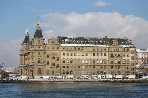 Vlakové nádraží Haydarpasa v Istanbulu, Turecko — Stock fotografie