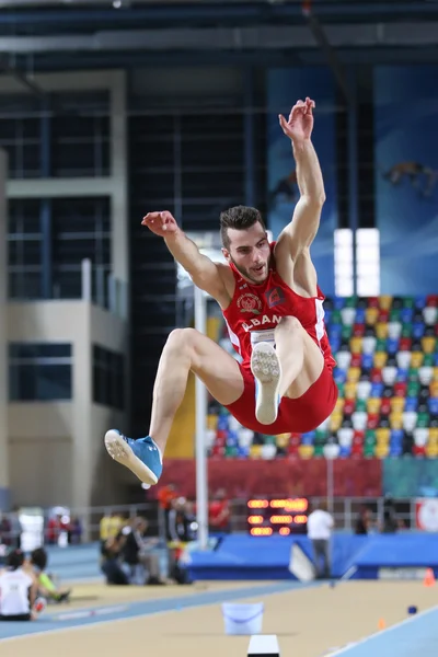 Atletismo Campeonato Indoor de Istambul — Fotografia de Stock