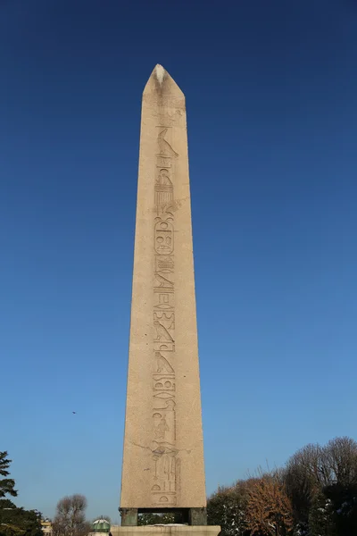 Theodosius obeliszkje Isztambulban, Törökország — Stock Fotó