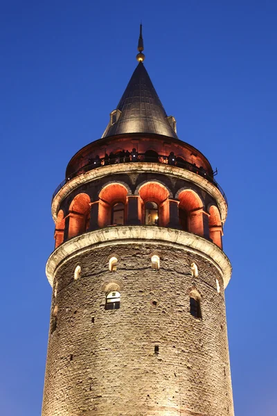 Galata-Turm in Beyoglu, Istanbul, Türkei — Stockfoto