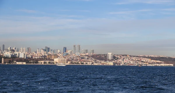 Evropská strana města Istanbul v Turecku — Stock fotografie