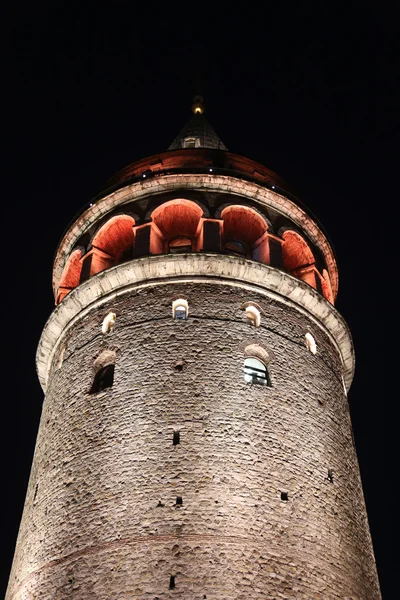 Башня Галата в Бейоглу, Стамбул, Турция — стоковое фото
