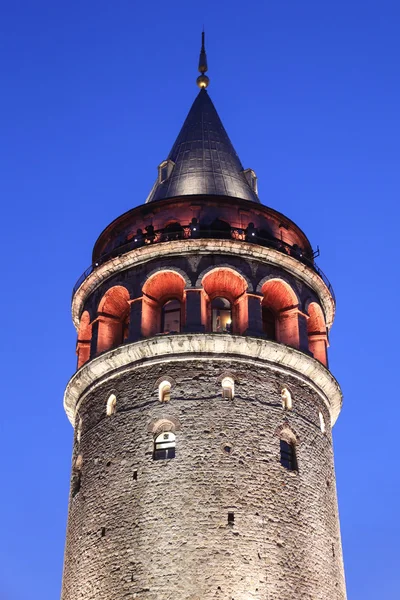 Galata-Turm in Beyoglu, Istanbul, Türkei — Stockfoto