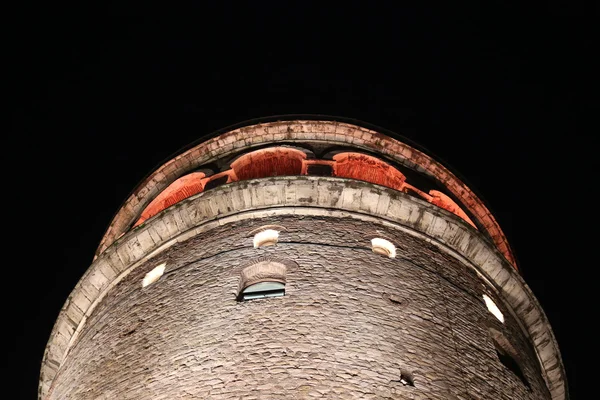 Galata Tower in Beyoglu, Istanbul City, Turkije — Stockfoto