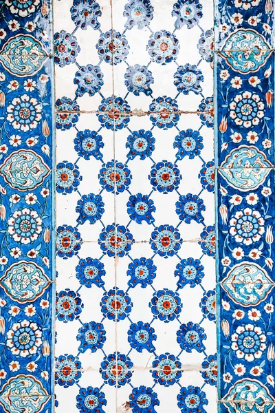 Turkish Blue Tile — Stock Photo, Image