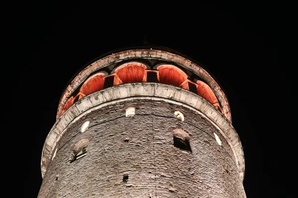 Galata Tower in Beyoglu, Istanbul City, Turkey — Stock Photo, Image