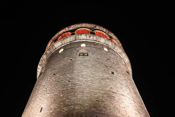 Galata Tower in Beyoglu, Istanbul City, Turkije — Stockfoto