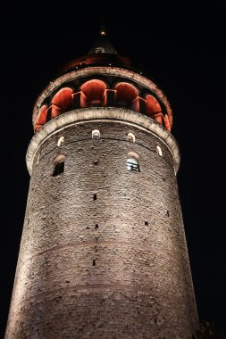 Beyoğlu, Istanbul City, Türkiye'de Galata Kulesi