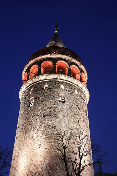 Galata-Turm in Beyoglu, Istanbul, Türkei — Stockfoto