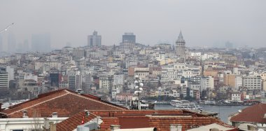 Istanbul'da Galata ve Karaköy bölge