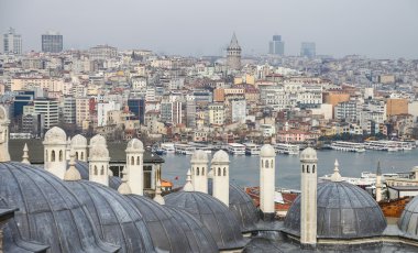Galata ve Karaköy bölge Istanbul içi