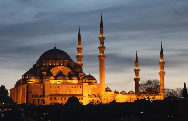 Mešita Suleymaniye v Istanbulu, Turecko — Stock fotografie