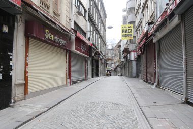 Tahtakale semtinde boş sokak