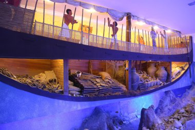 Bodrum Kalesi Müzesi'nde bir lagan rekreasyon