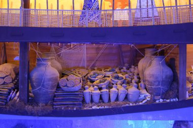 Bodrum Kalesi Müzesi'nde bir lagan rekreasyon