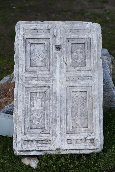 Knight Symbols in Bodrum Castle — Stock Photo, Image