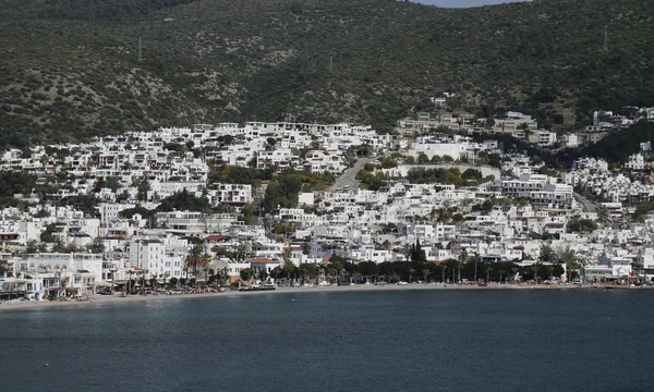 Türkiye 'nin Ege kıyısındaki Bodrum Kasabası