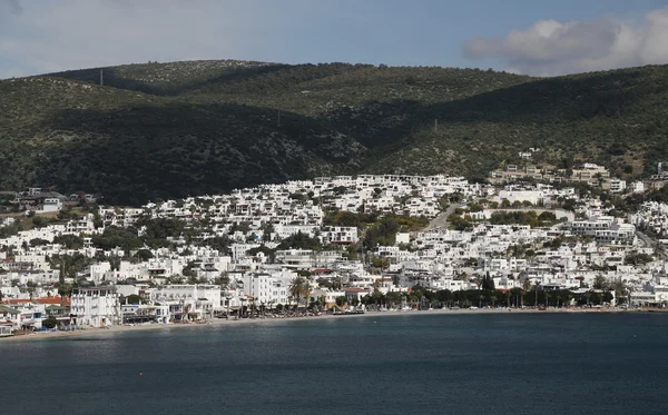 Türkiye 'nin Ege kıyısındaki Bodrum Kasabası