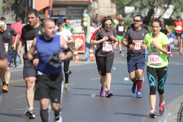 沃达丰伊斯坦布尔半程马拉松 2016 — 图库照片