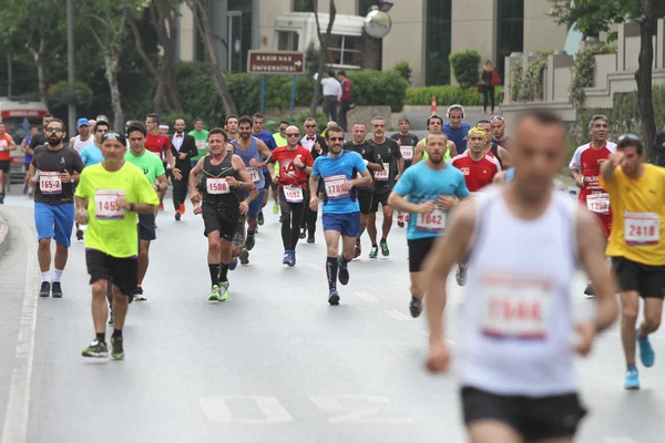 Vodafone istanbul halbmarathon 2016 — Stockfoto