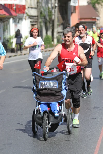 Vodafone Istanbul yarı maraton 2016 — Stok fotoğraf