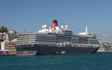 Istanbul limanda gemi cruise