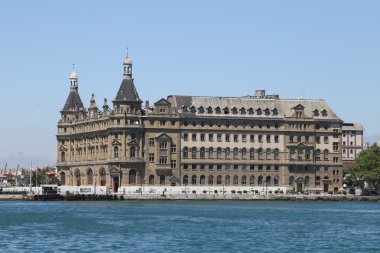 Istanbul'da Haydarpaşa tren istasyonu