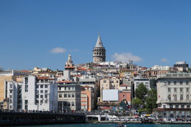 Karaköy ve Galata Kulesi Istanbul'da