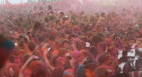 Color Up Run in Istanbul — Stock Photo, Image