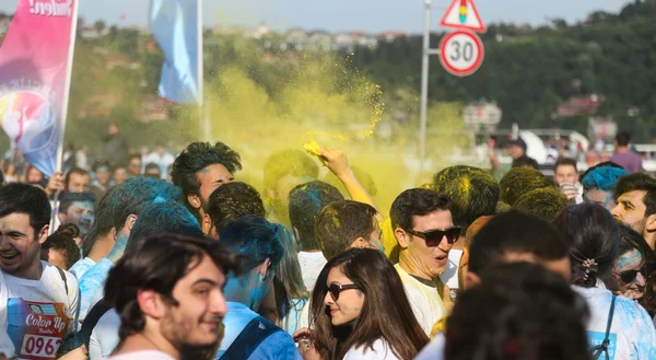 Color Up Run em Istambul — Fotografia de Stock