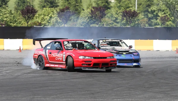 Apex Masters Türk Drift serisi Istanbul yarış — Stok fotoğraf