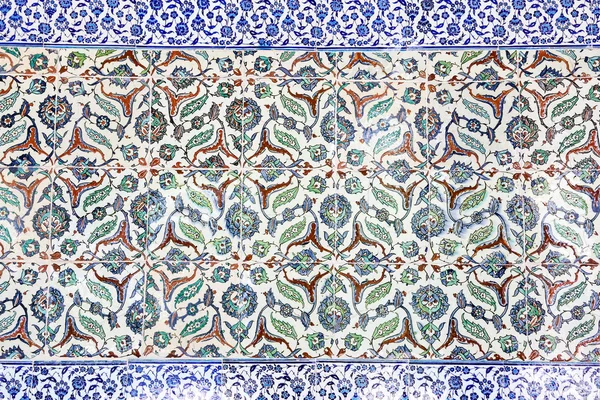 Tuiles bleues dans Topkapi Palace, Istanbul — Photo