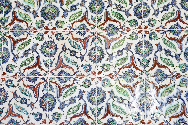 Blue Tiles in Topkapi Palace, Istanbul — Stock Photo, Image