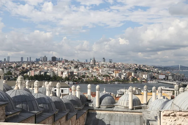 Galata och Karakoy distriktet i Istanbul city — Stockfoto