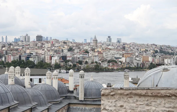 Galata ve Karaköy bölge Istanbul içi — Stok fotoğraf