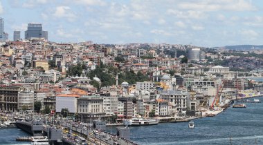 Galata ve Karaköy bölge Istanbul içi