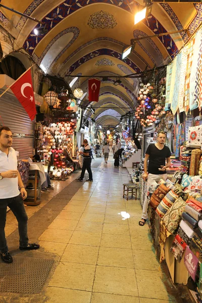 Gran Bazar en Estambul, Turquía — Foto de Stock