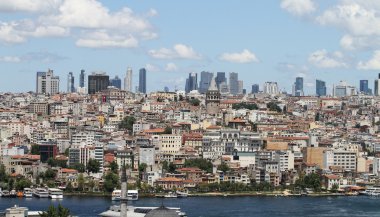 Galata ve Karaköy bölge Istanbul içi