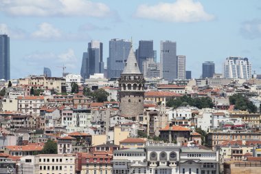 Galata ve Karaköy bölge Istanbul içi