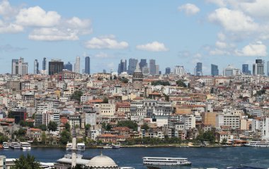 Galata ve Karaköy bölge Istanbul içi