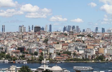 Galata ve Karaköy bölge Istanbul içi
