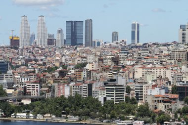 Galata ve Karaköy bölge Istanbul içi