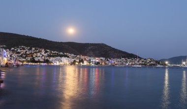 Bodrum şehir Türkiye'de