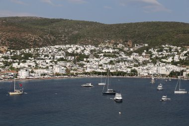 Bodrum şehir Türkiye'de